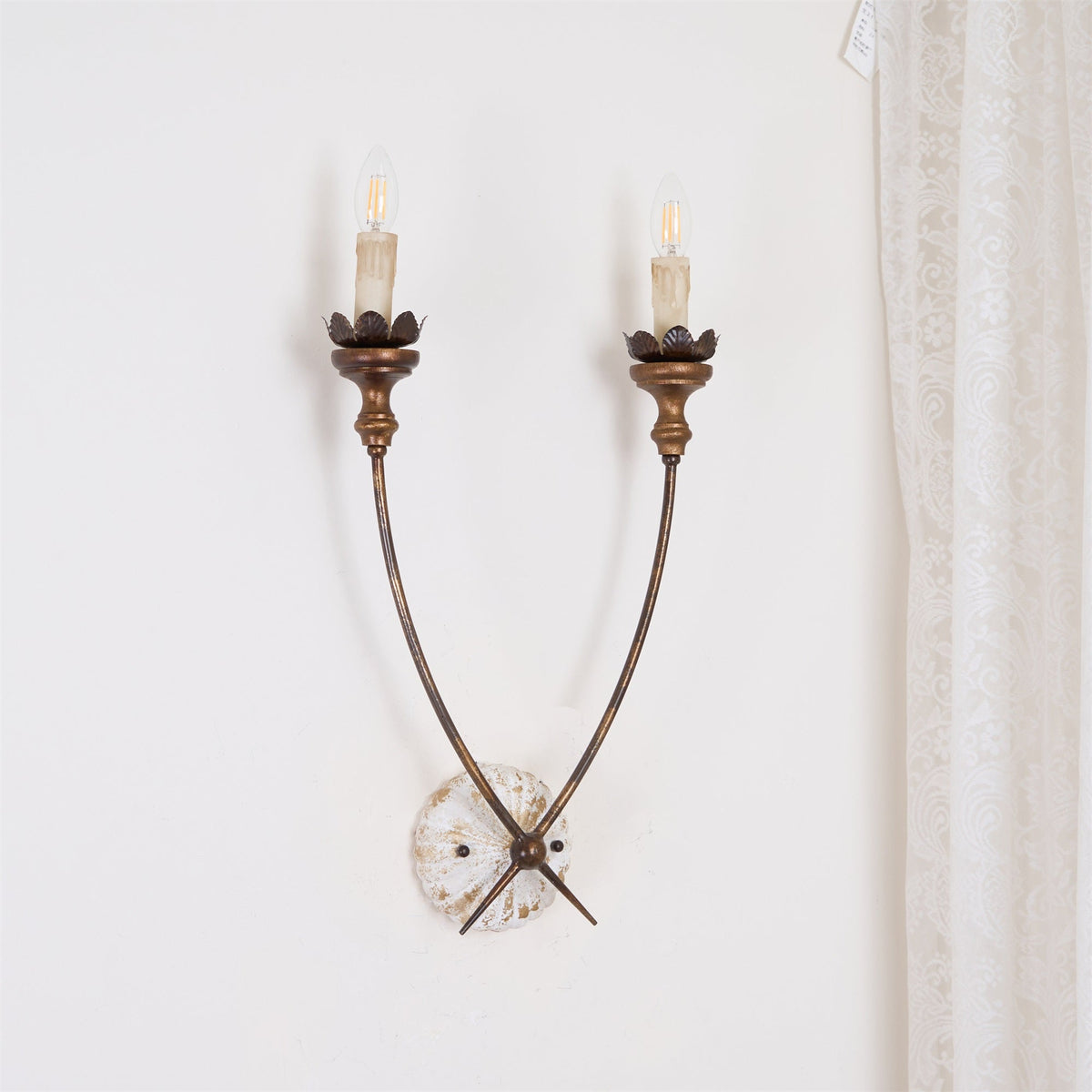 Rinirise aplique de pared de madera