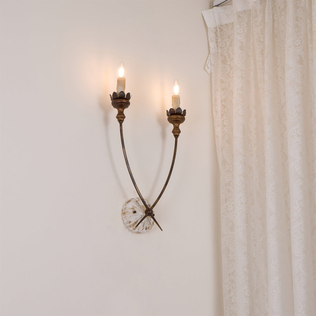 Rinirise aplique de pared de madera