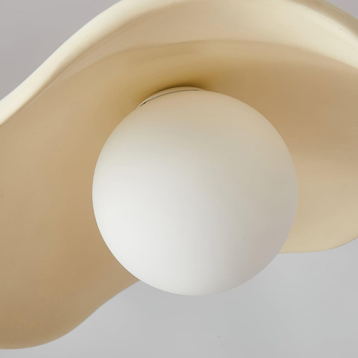 Fluid lámpara colgante con forma orgánica