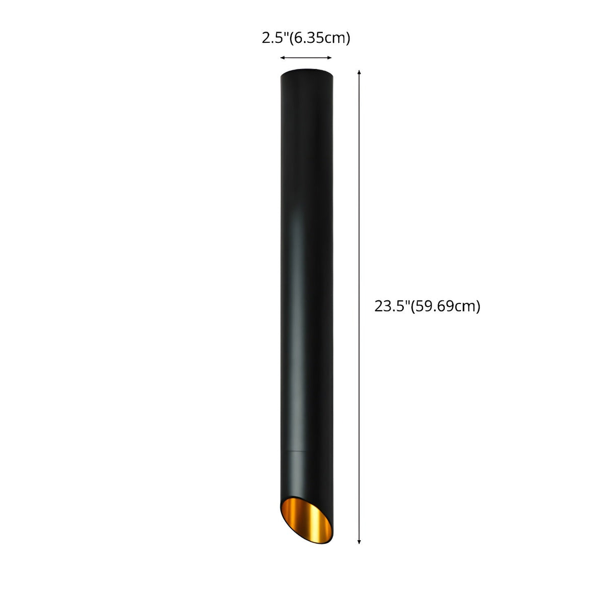 Mirinel lámpara de techo moderna minimalista tubular