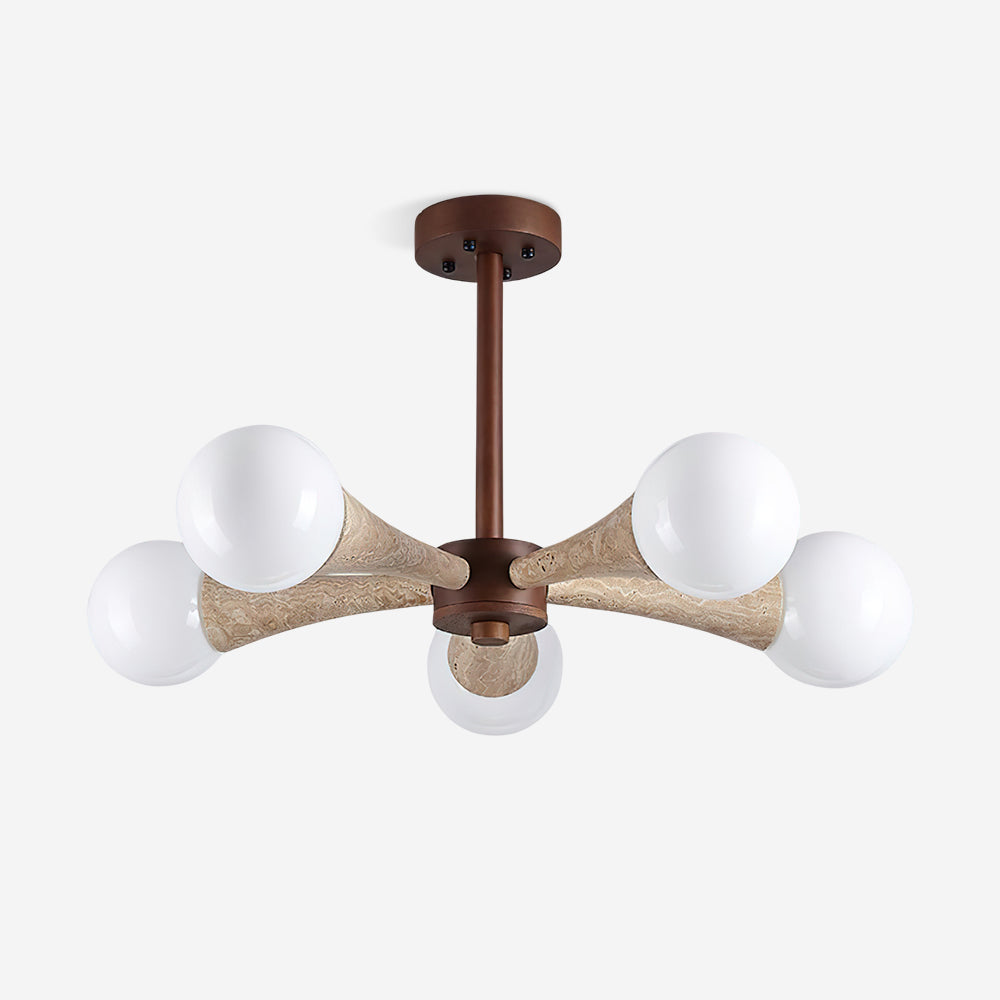 Tavenina plafón de madera travertino