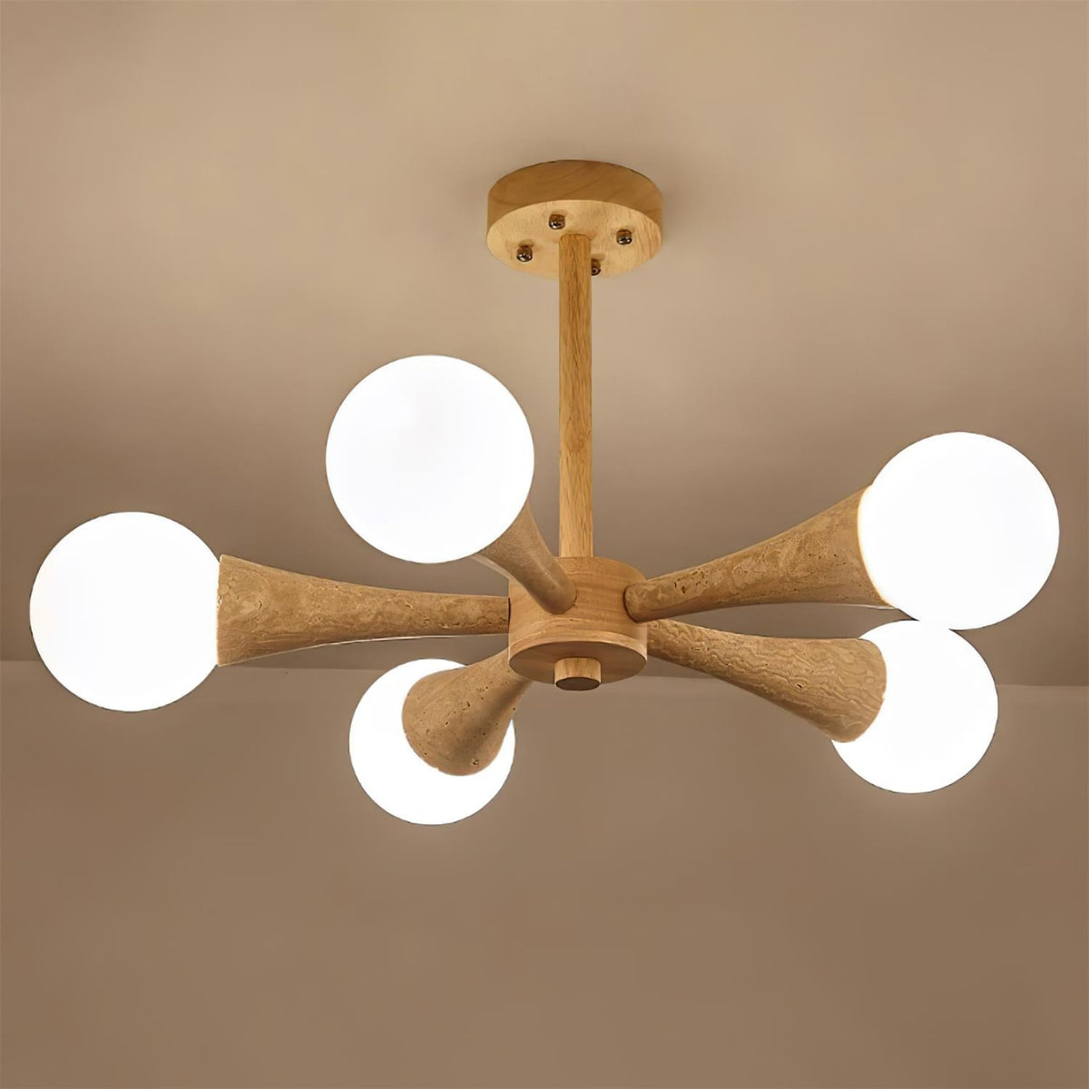 Tavenina plafón de madera travertino
