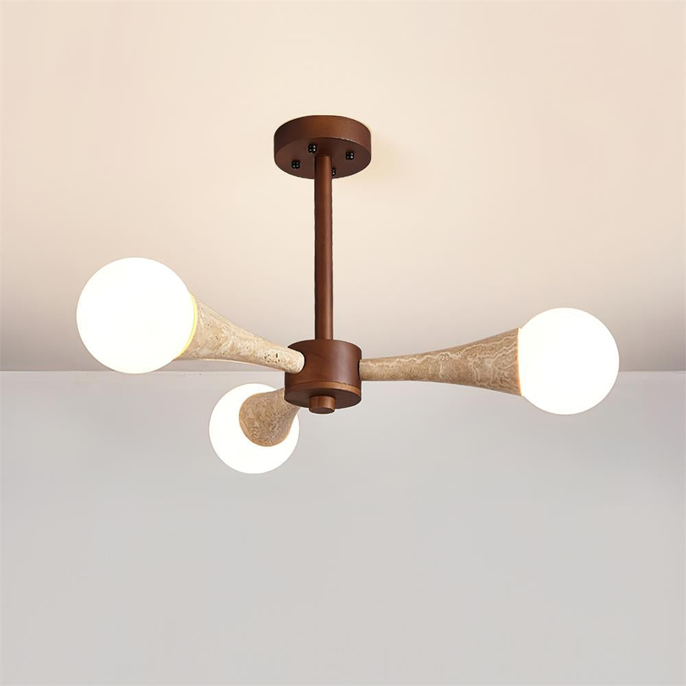 Tavenina plafón de madera travertino