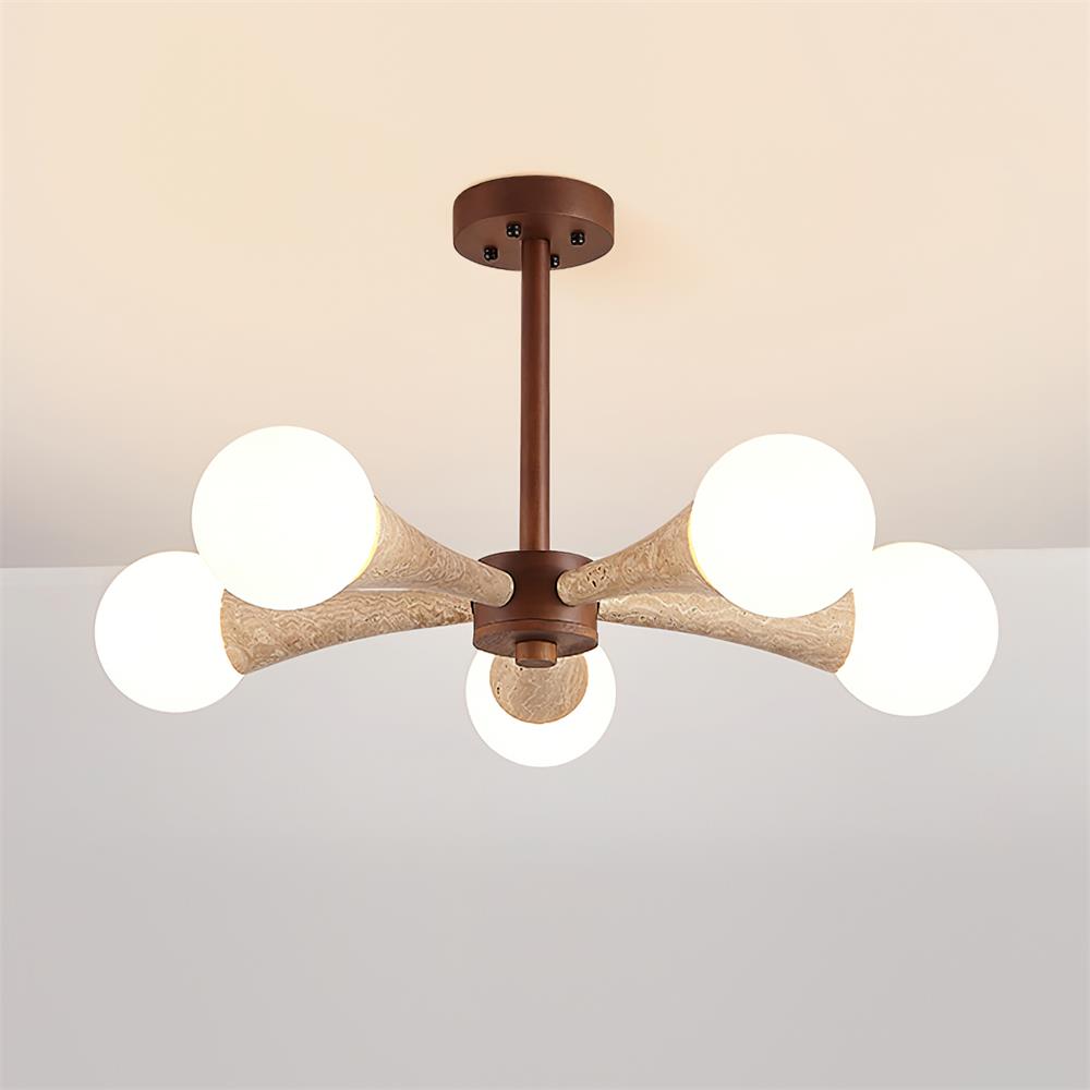 Tavenina plafón de madera travertino