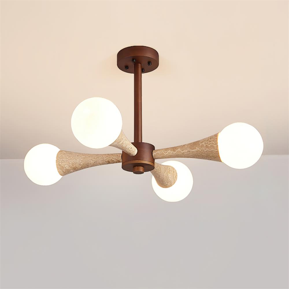 Tavenina plafón de madera travertino