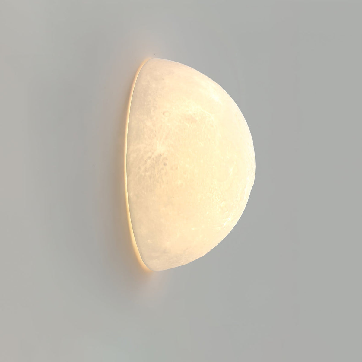 Brivel aplique de pared nórdico Art Moon 3D plástico