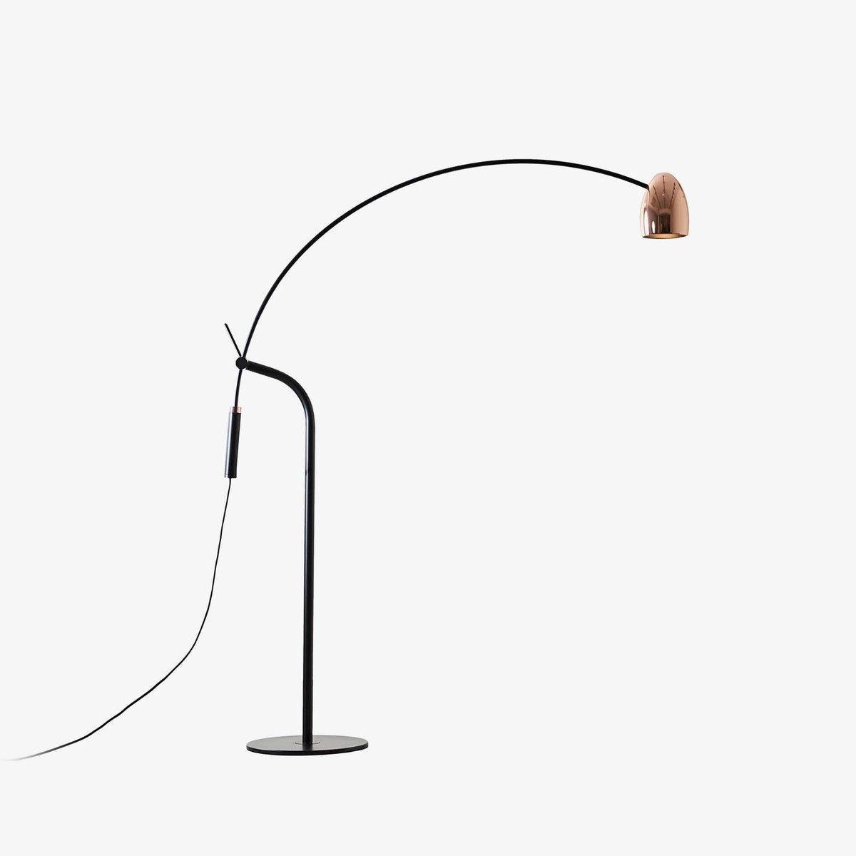 Lámpara de pie moderna Arc LED