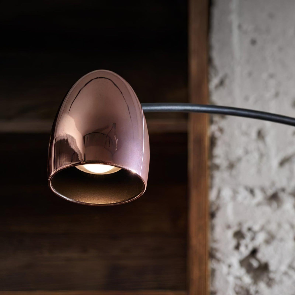 Lámpara de pie moderna Arc LED