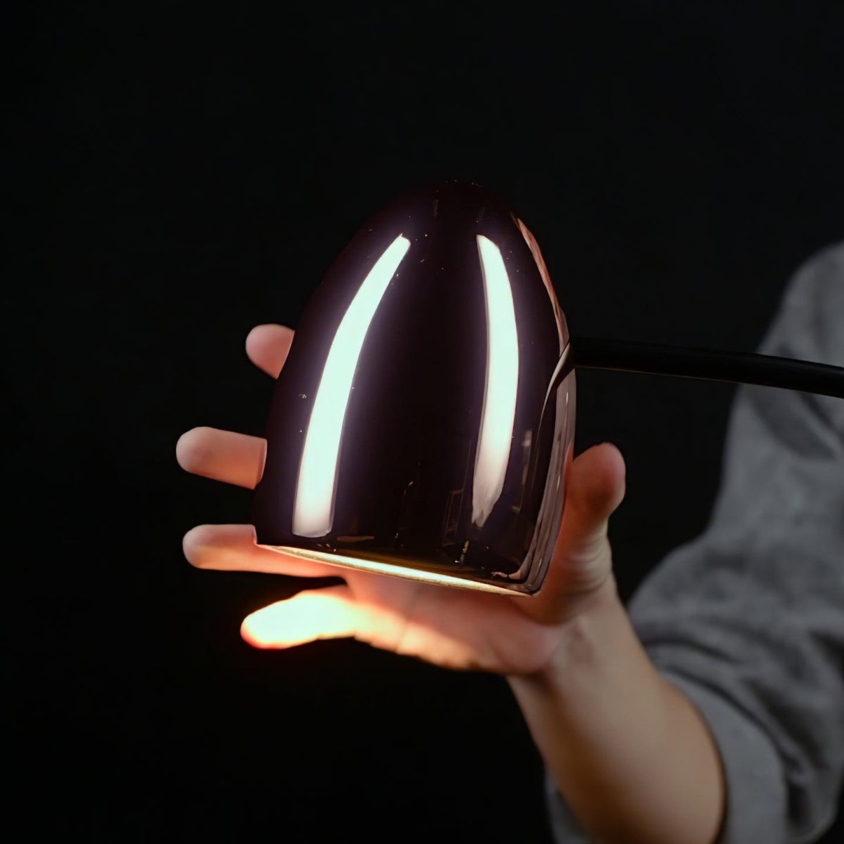 Lámpara de pie moderna Arc LED
