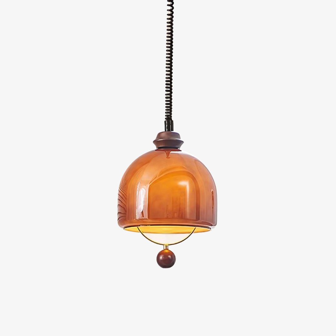 Elveise lámpara colgante minimalista de madera