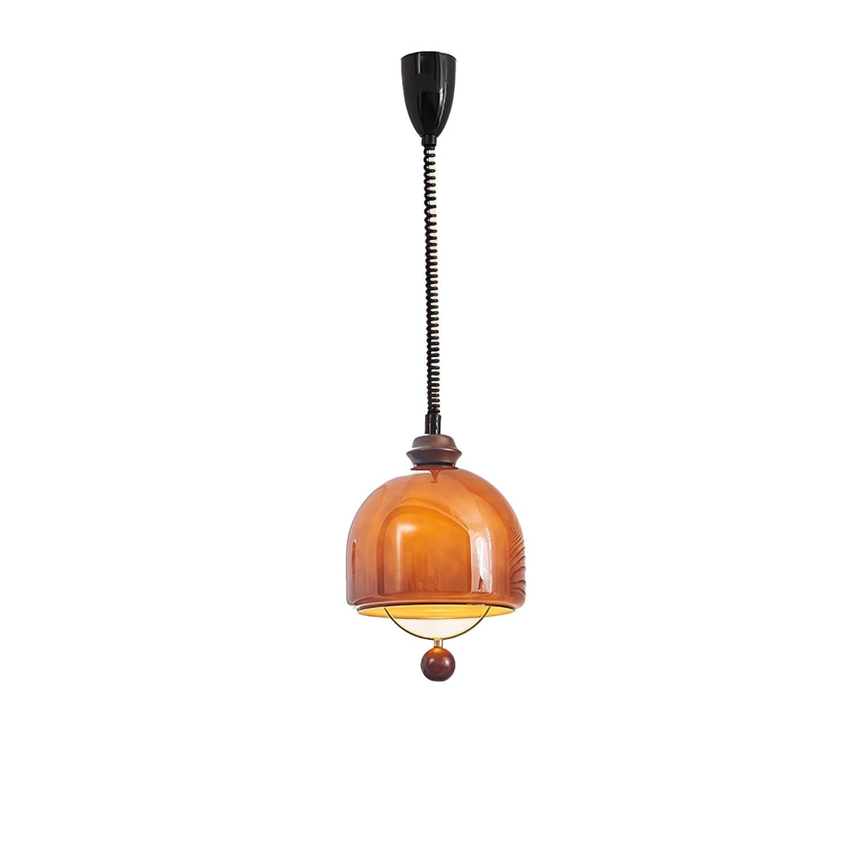 Elveise lámpara colgante minimalista de madera