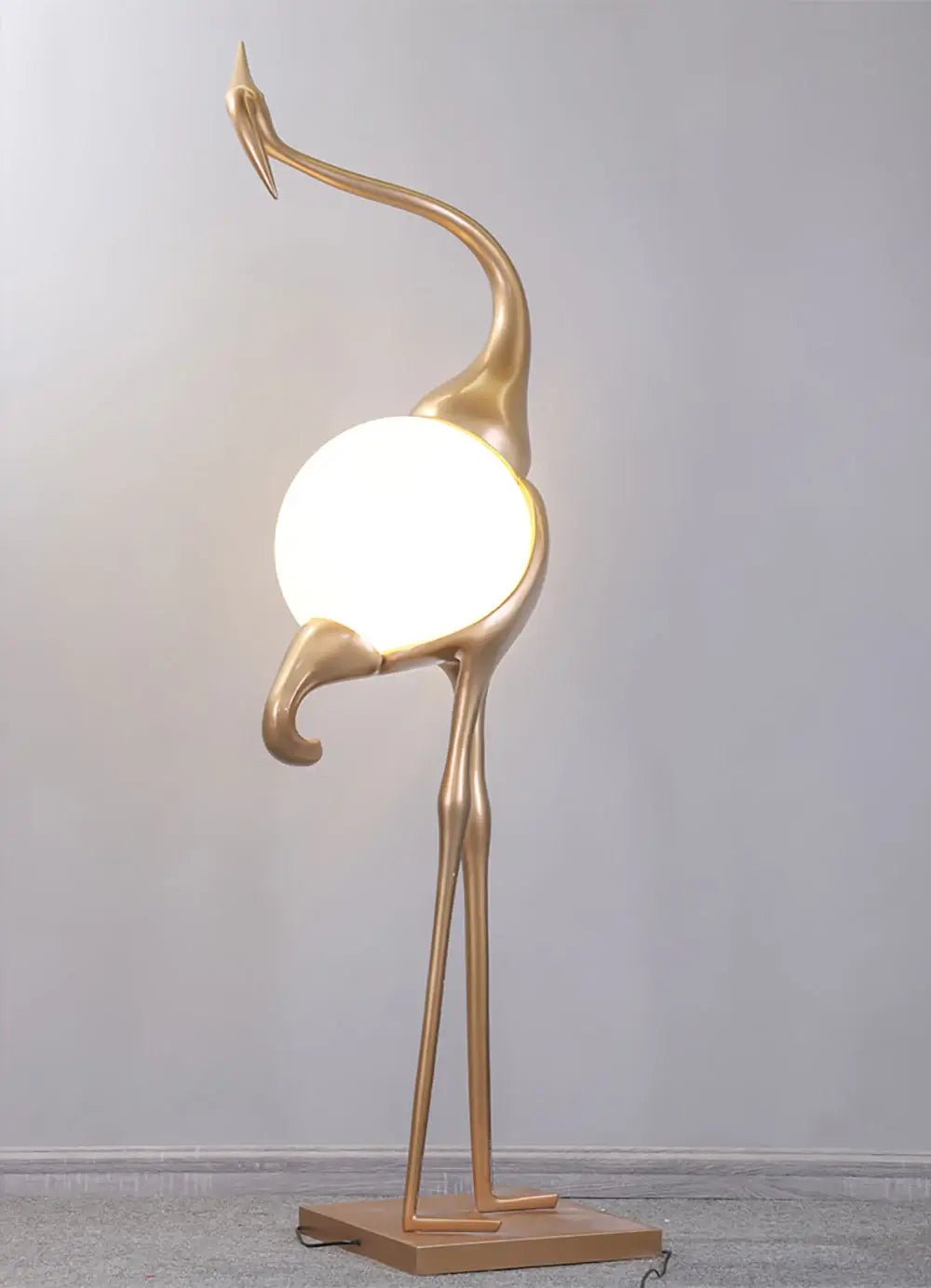 Uraearae aplique de pared con forma de grulla