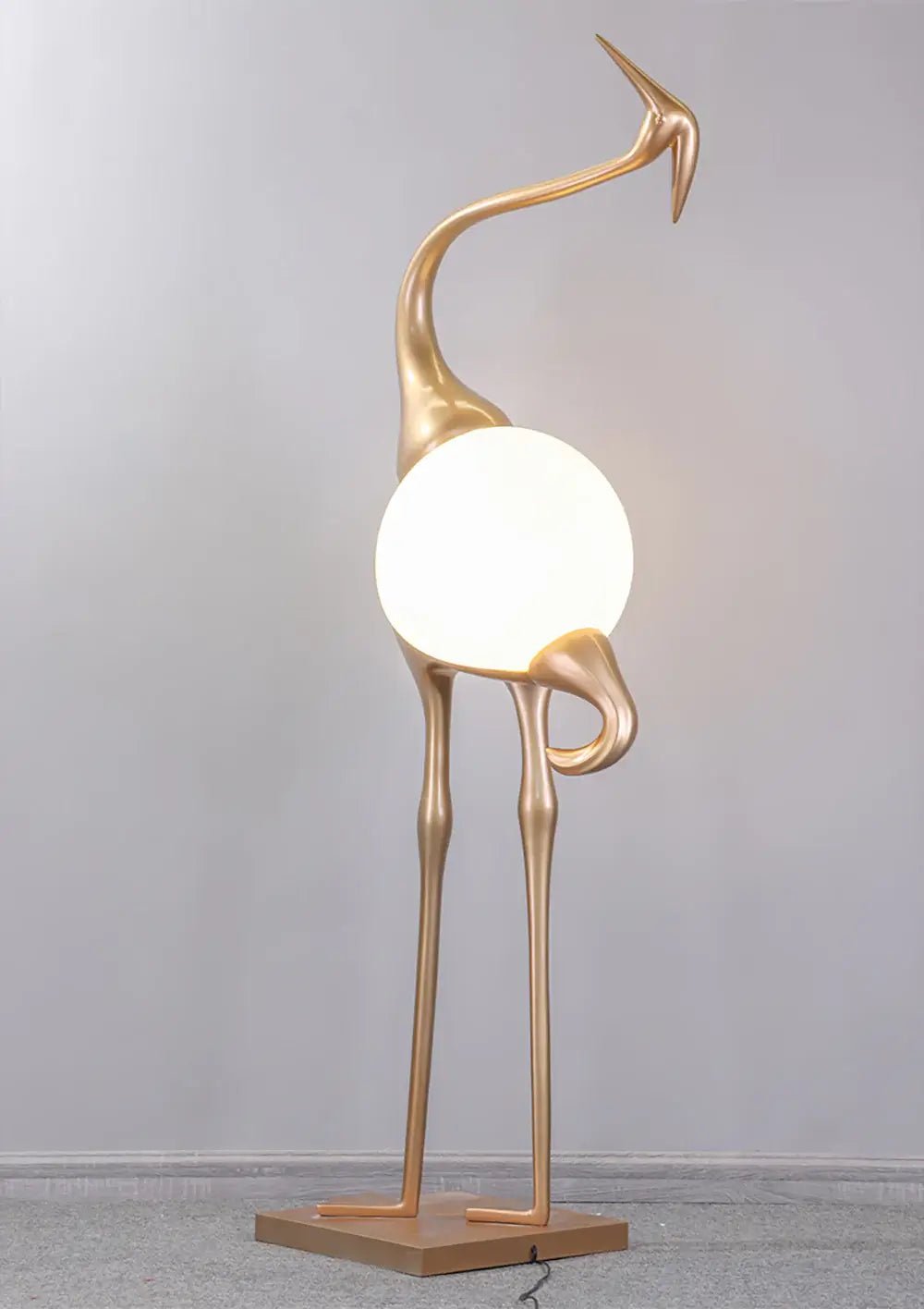 Uraearae aplique de pared con forma de grulla