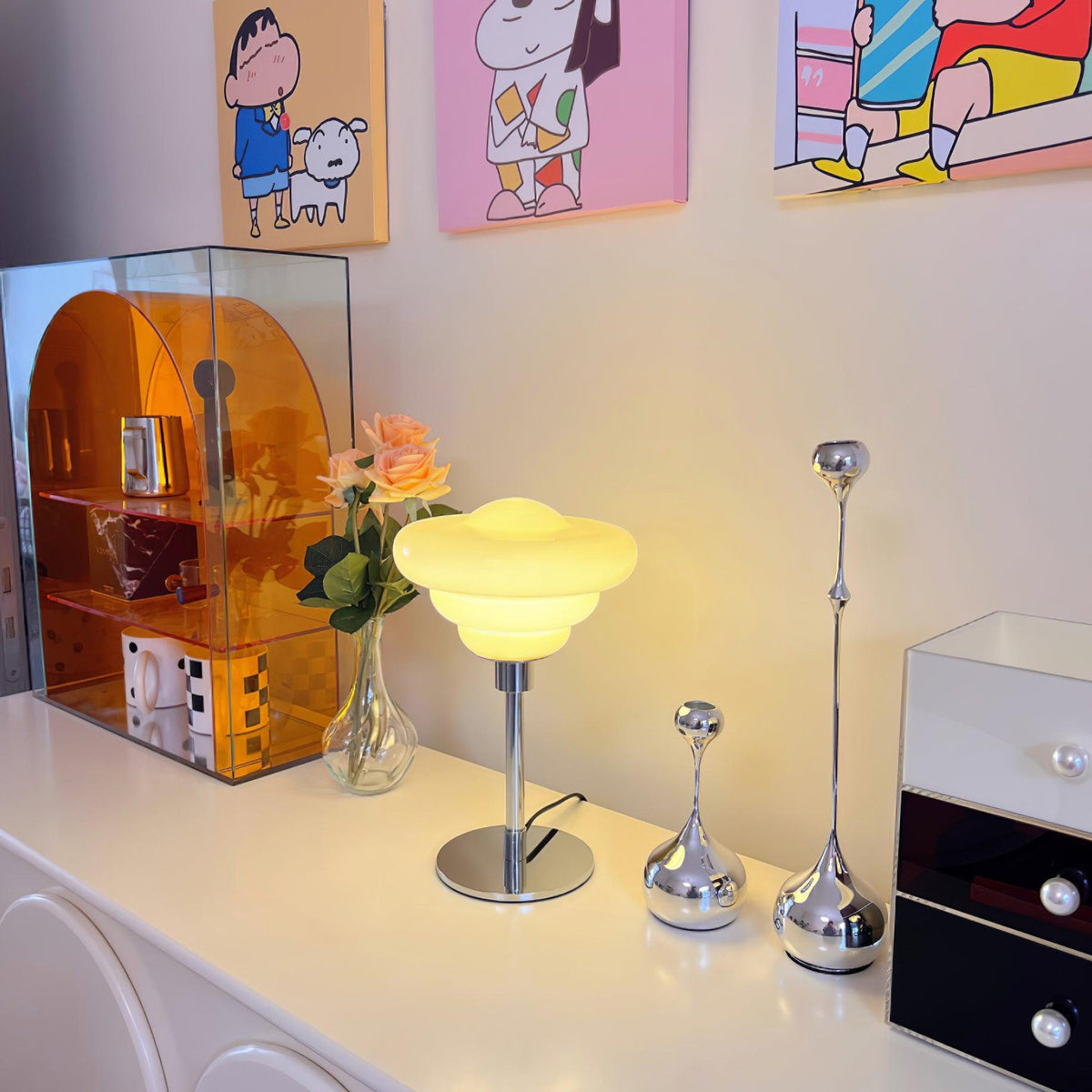 Oreloaine lámpara de mesa