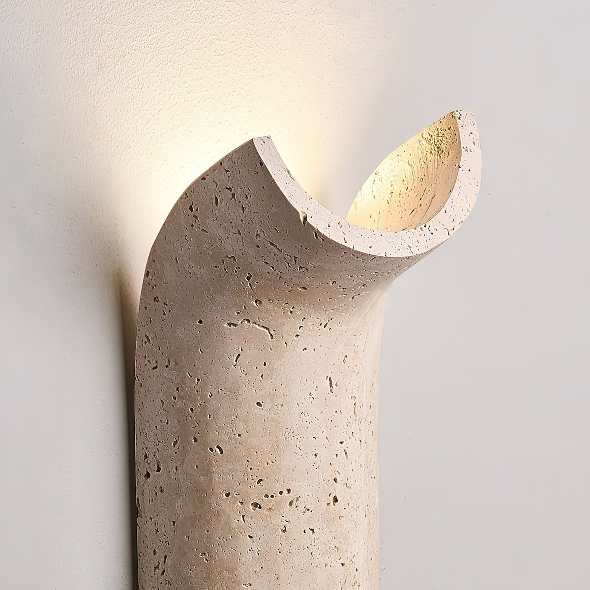 Tula aplique de pared travertino