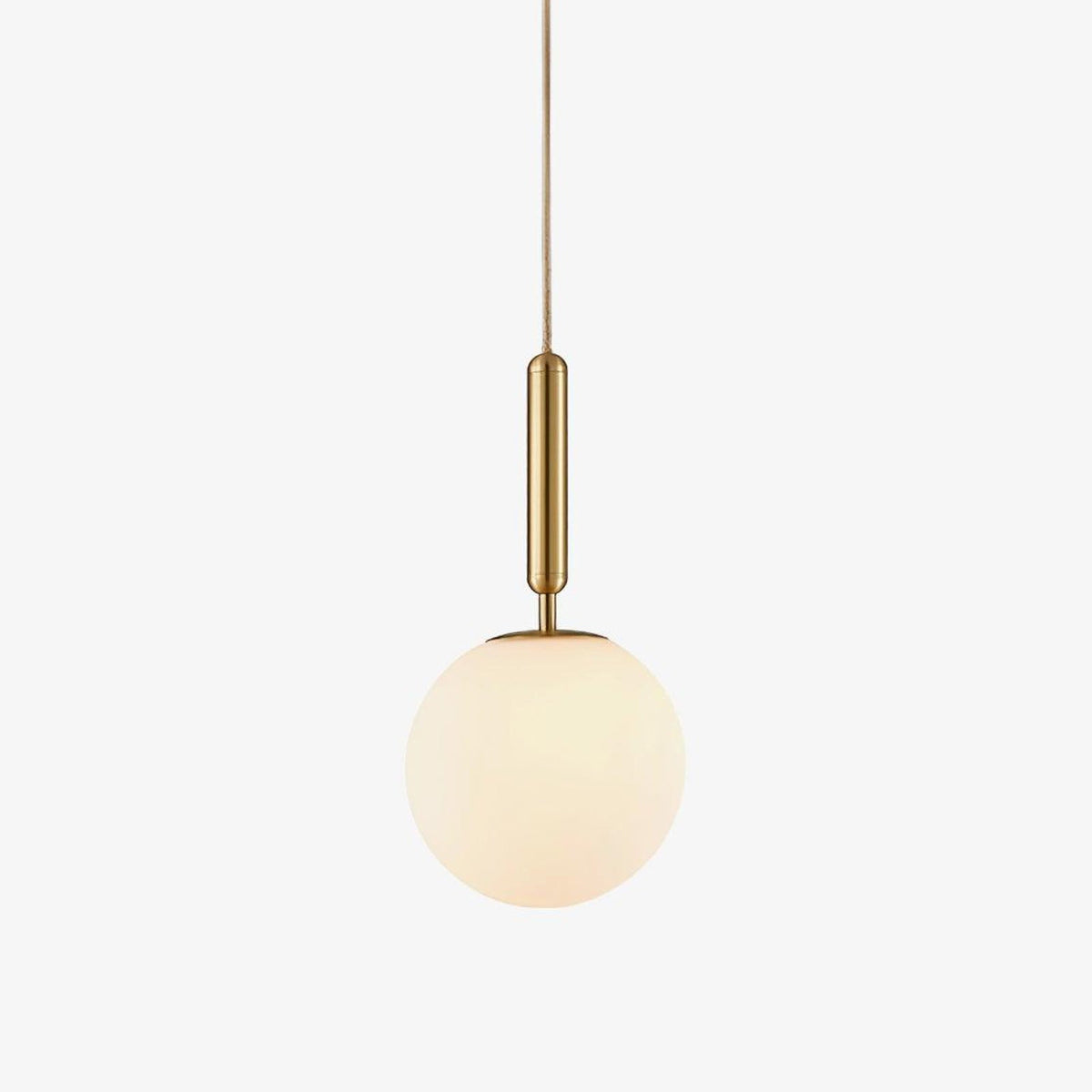 Orbita lámpara colgante minimalista de latón