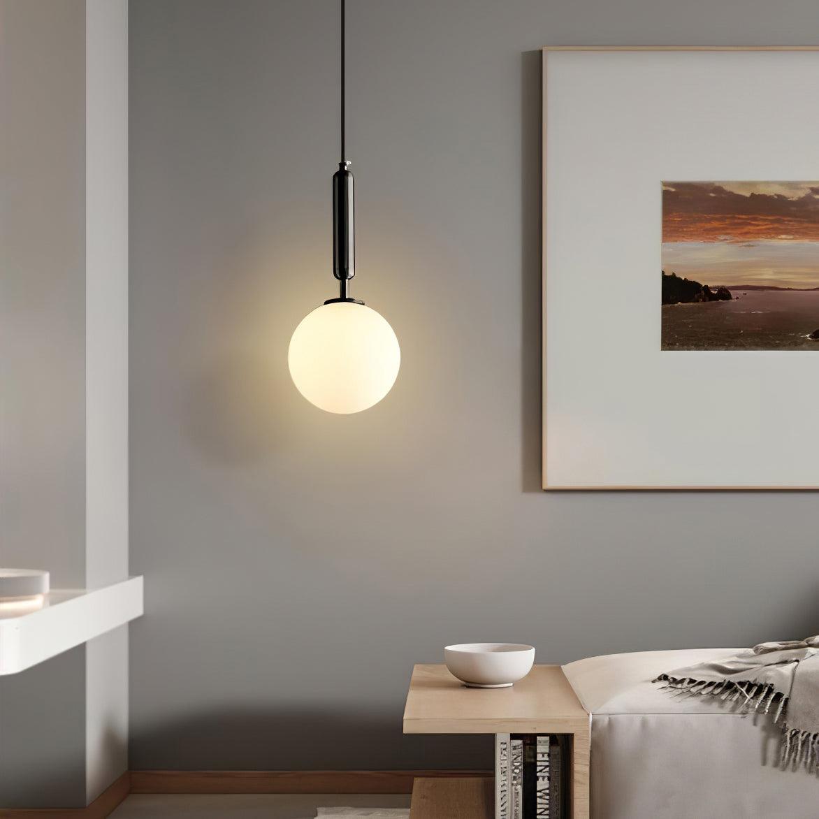 Orbita lámpara colgante minimalista de latón