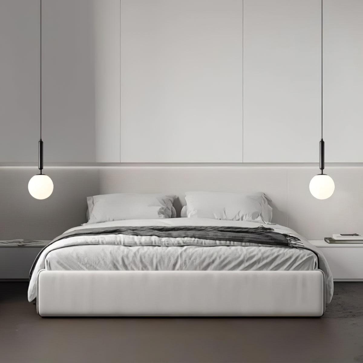 Orbita lámpara colgante minimalista de latón