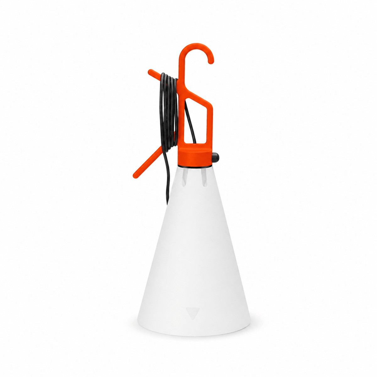 Hook lámpara de mesa con mango en forma de cono