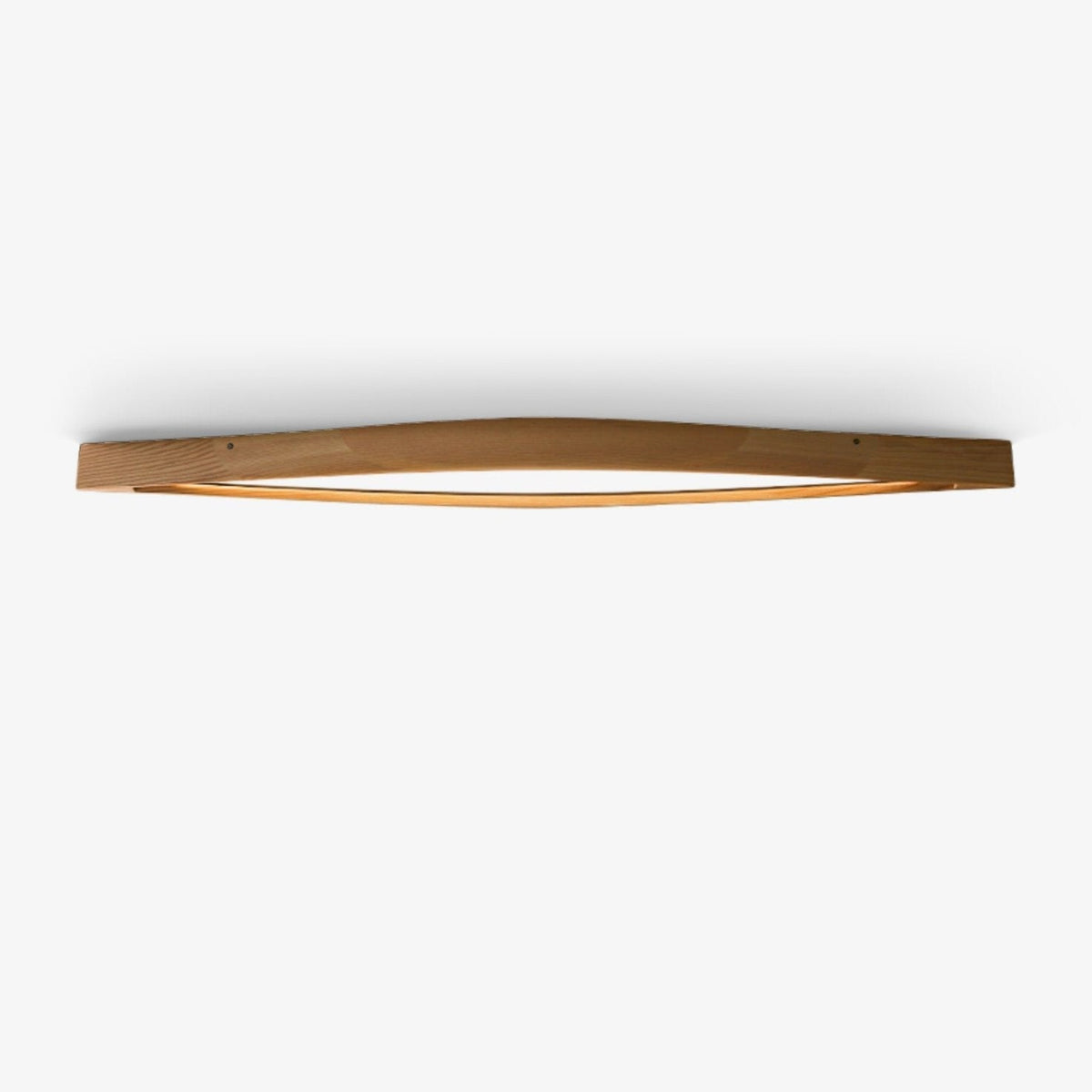 Alnoreth lámpara de techo Horizon lineal nórdica de madera