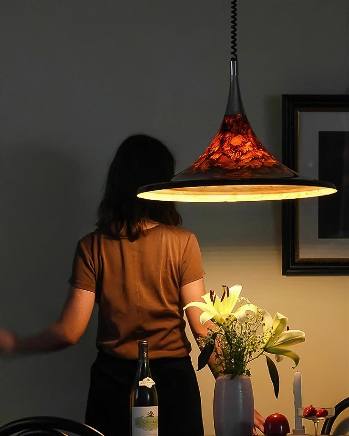 Otheara lámpara colgante Premium de arte nórdico