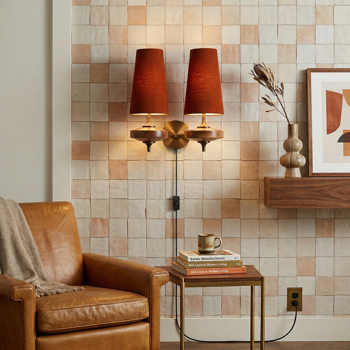 Elaerelle aplique de pared
