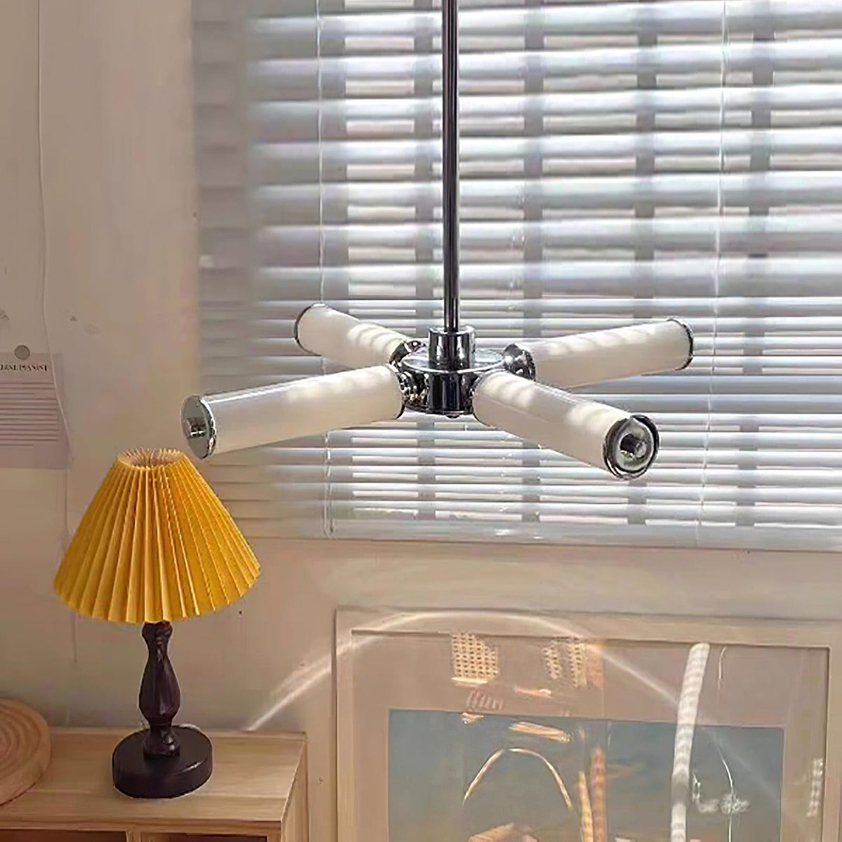 Zoliria lámpara de araña moderna minimalista LED de vidrio