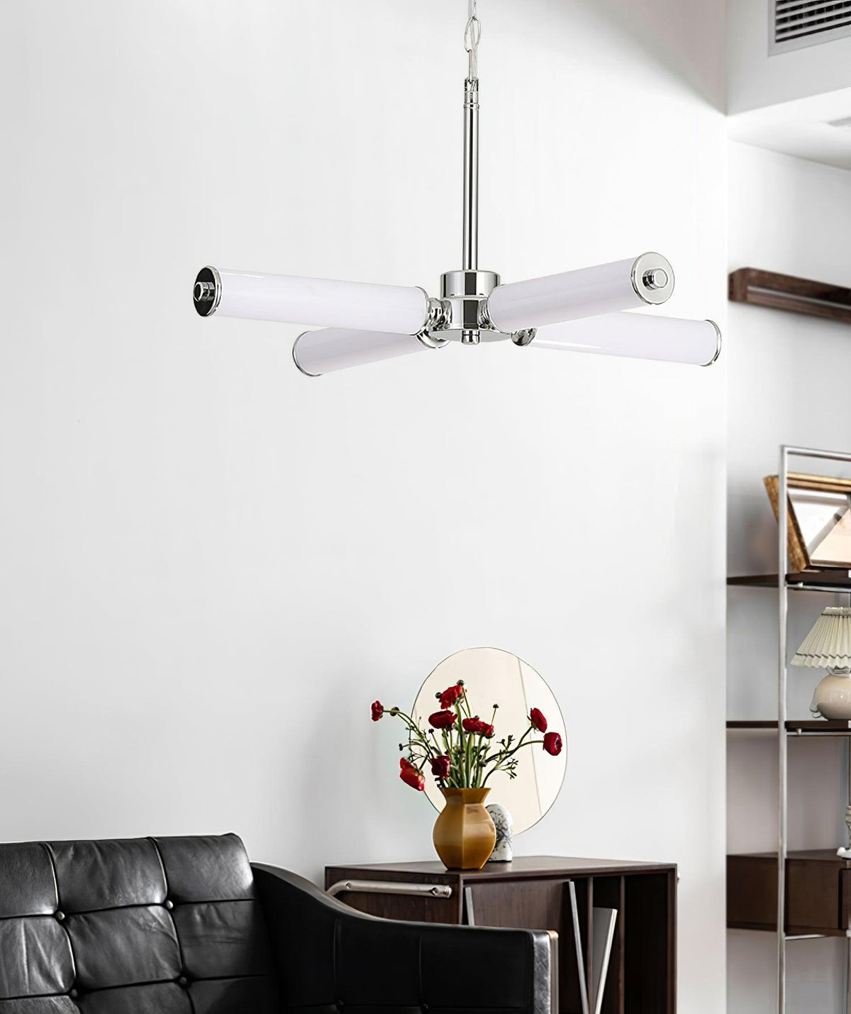 Zoliria lámpara de araña moderna minimalista LED de vidrio