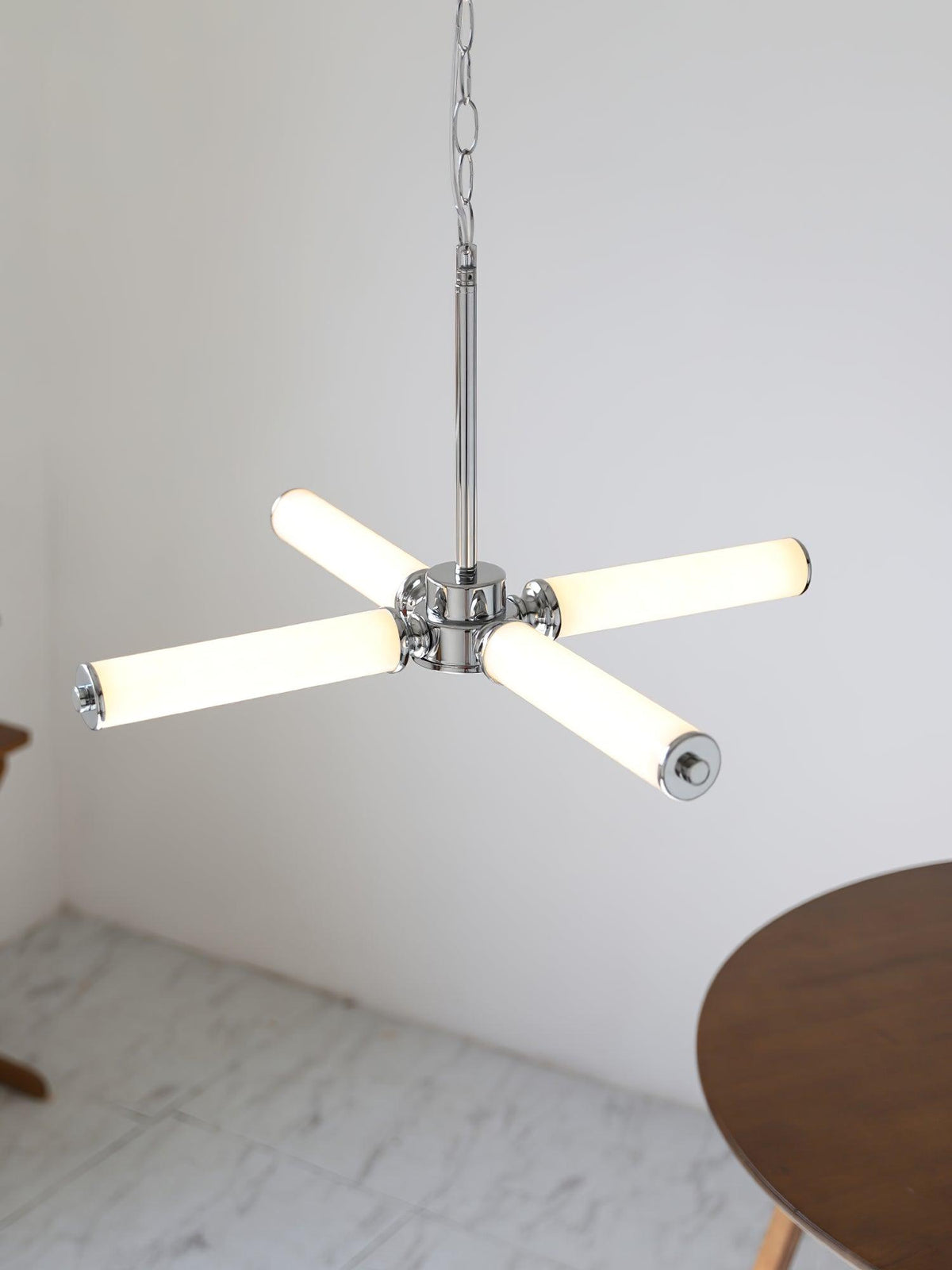 Zoliria lámpara de araña moderna minimalista LED de vidrio