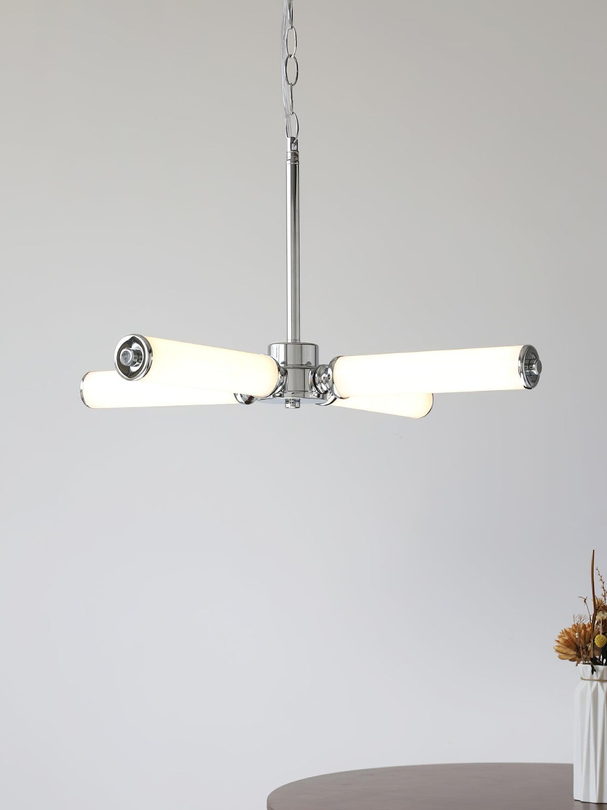 Zoliria lámpara de araña moderna minimalista LED de vidrio