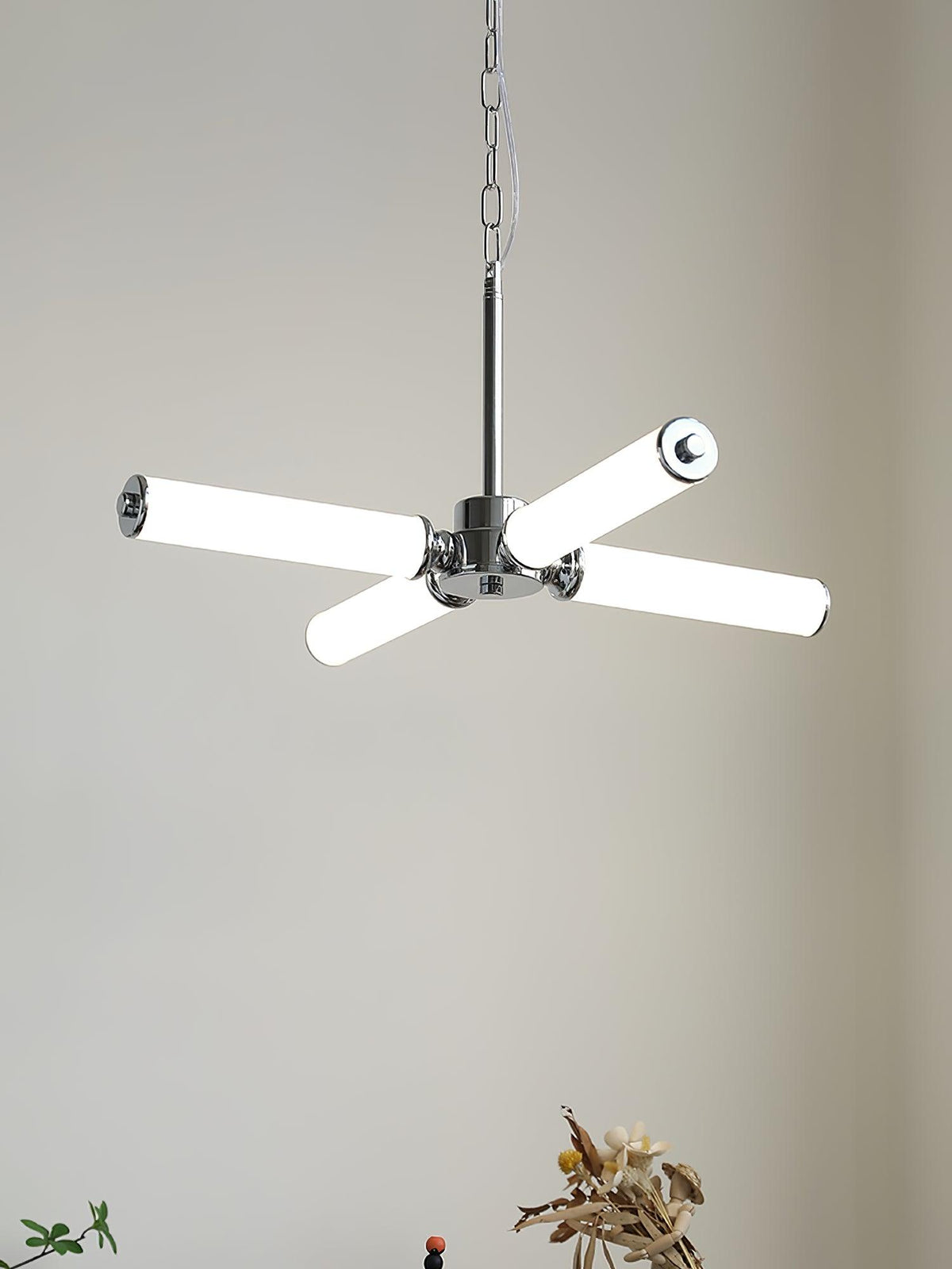 Zoliria lámpara de araña moderna minimalista LED de vidrio
