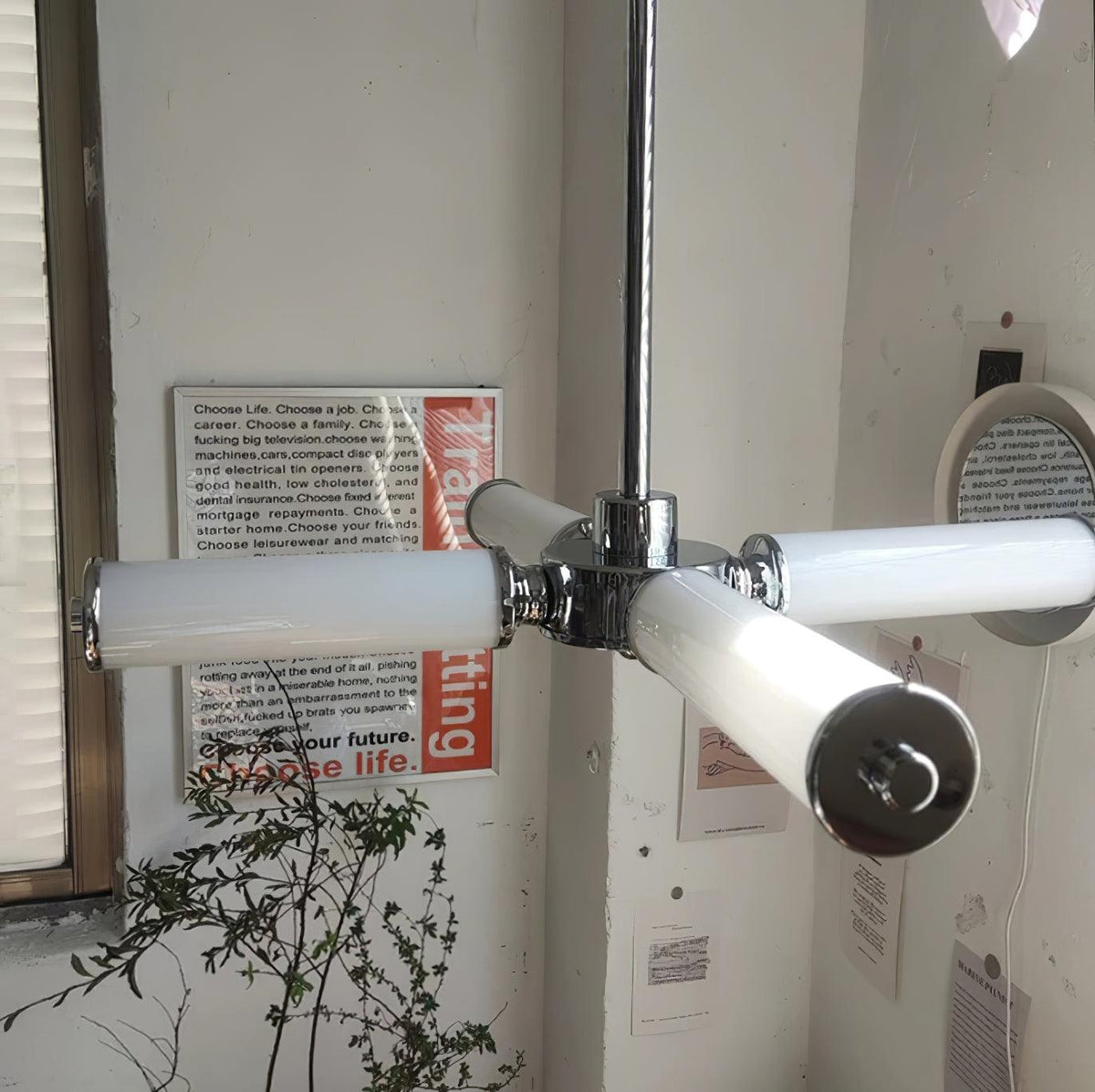 Zoliria lámpara de araña moderna minimalista LED de vidrio