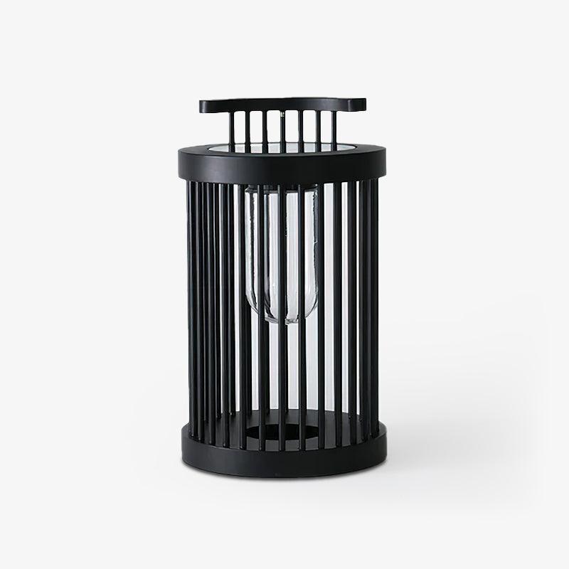 Cage luminaria exterior moderna de acrílico