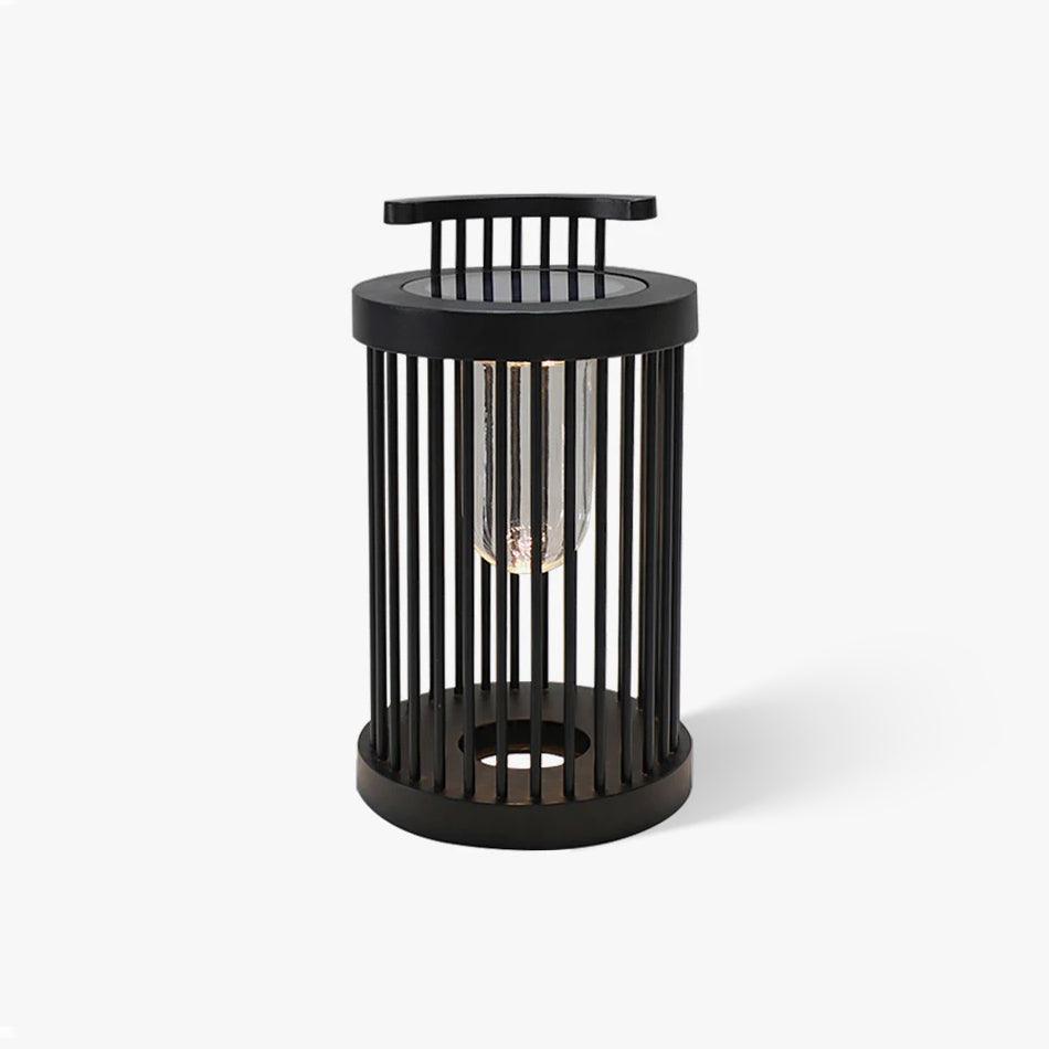 Cage luminaria exterior moderna de acrílico