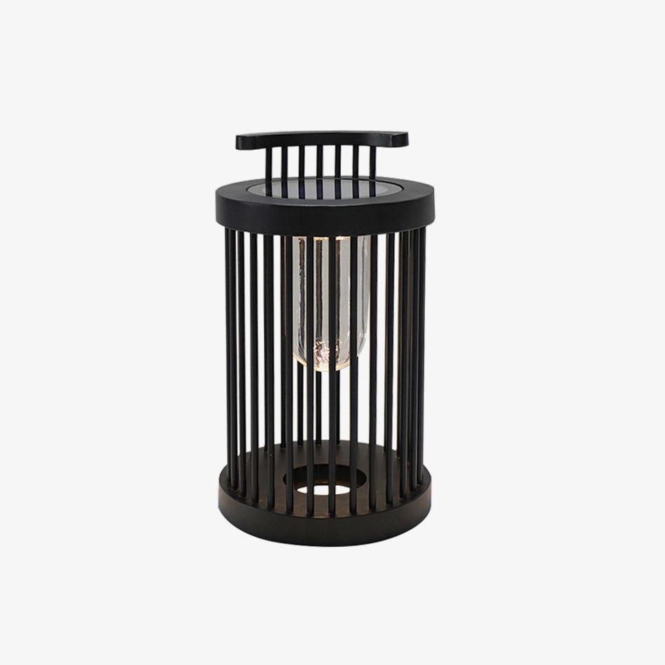 Cage luminaria exterior moderna de acrílico