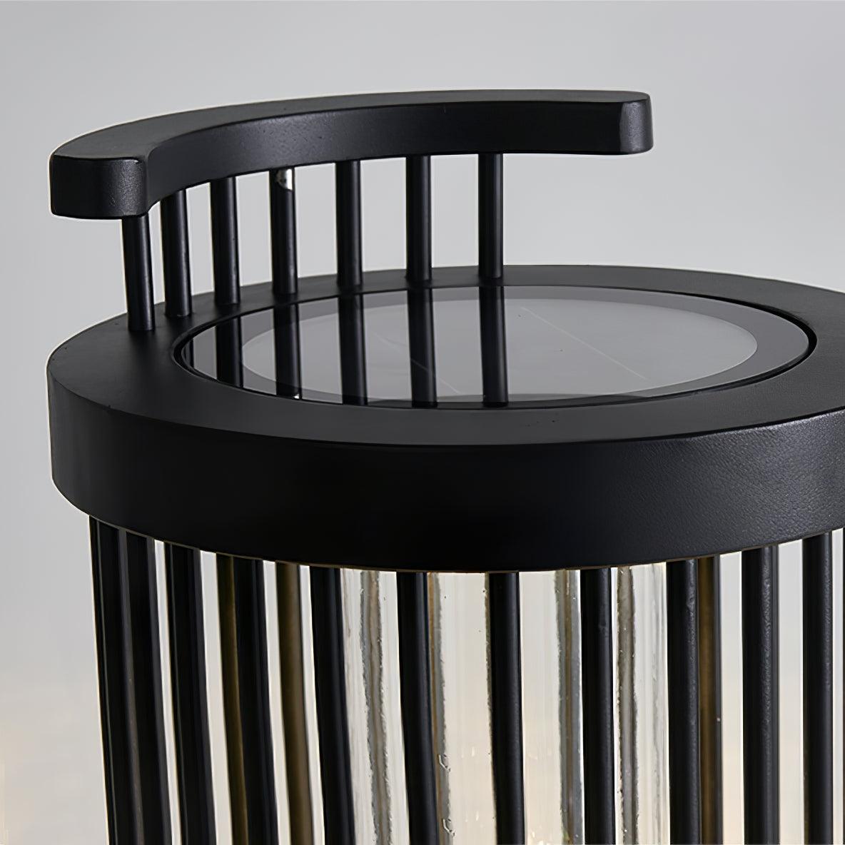 Cage luminaria exterior moderna de acrílico
