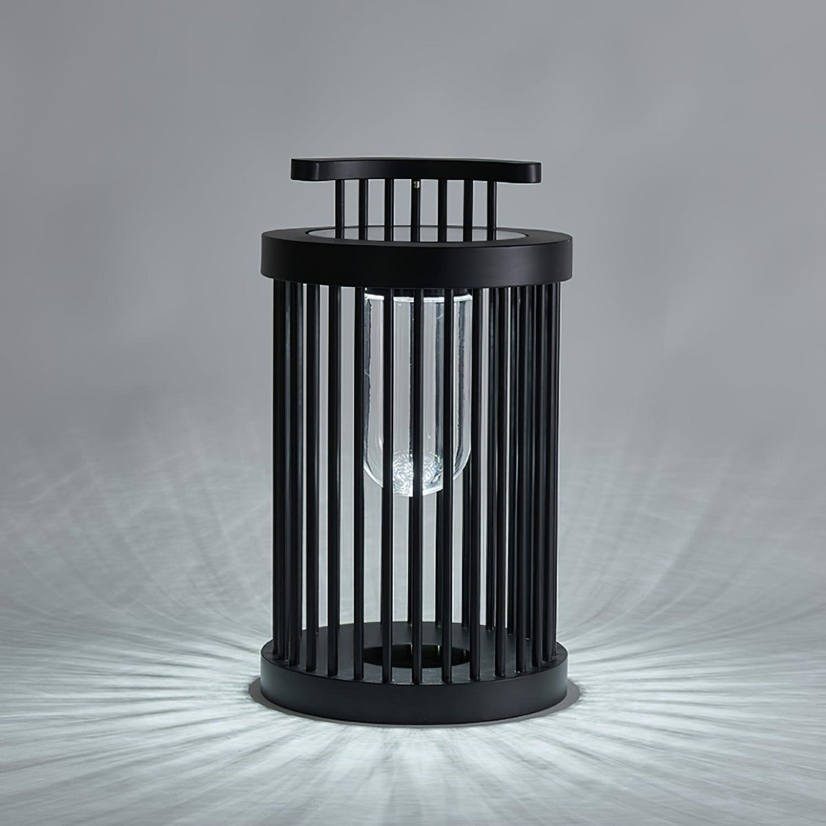Cage luminaria exterior moderna de acrílico
