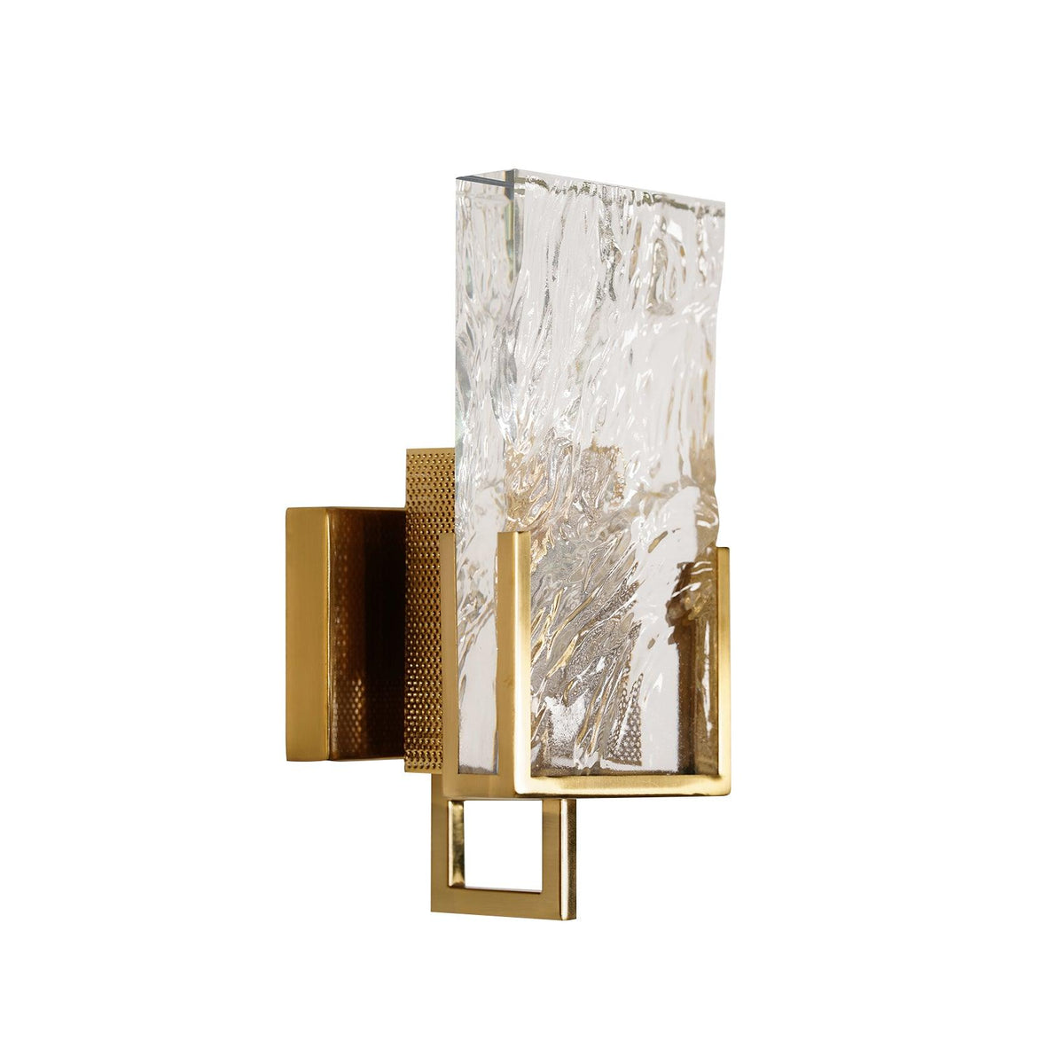 Ivenen aplique de pared Art elegancia cristal único de hielo