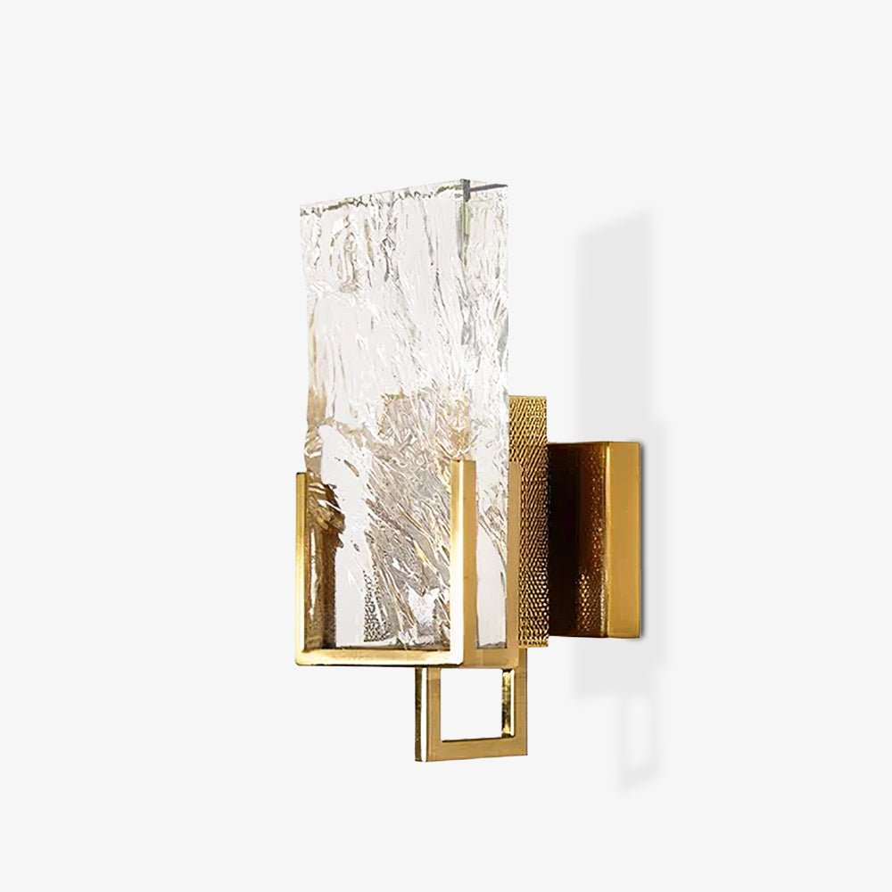 Ivenen aplique de pared Art elegancia cristal único de hielo