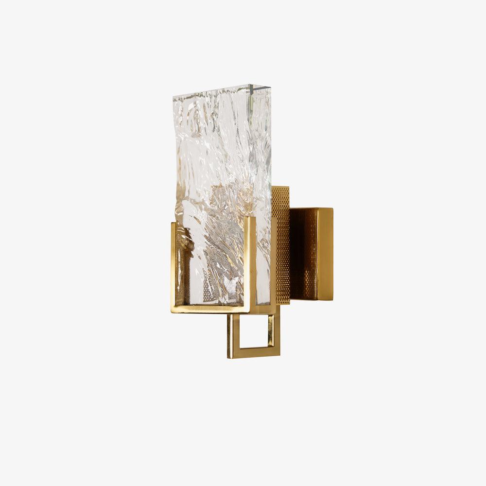Ivenen aplique de pared Art elegancia cristal único de hielo