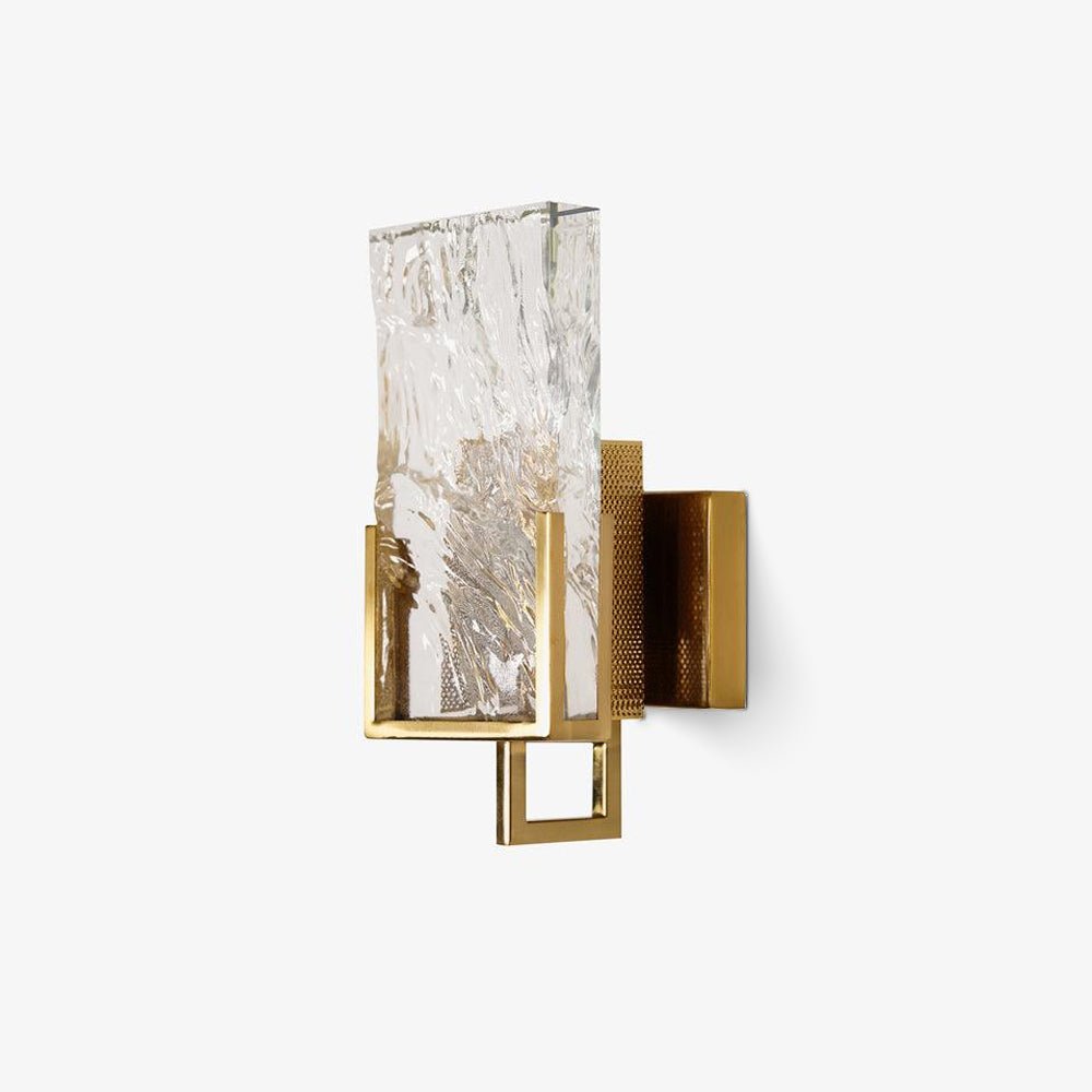 Ivenen aplique de pared Art elegancia cristal único de hielo