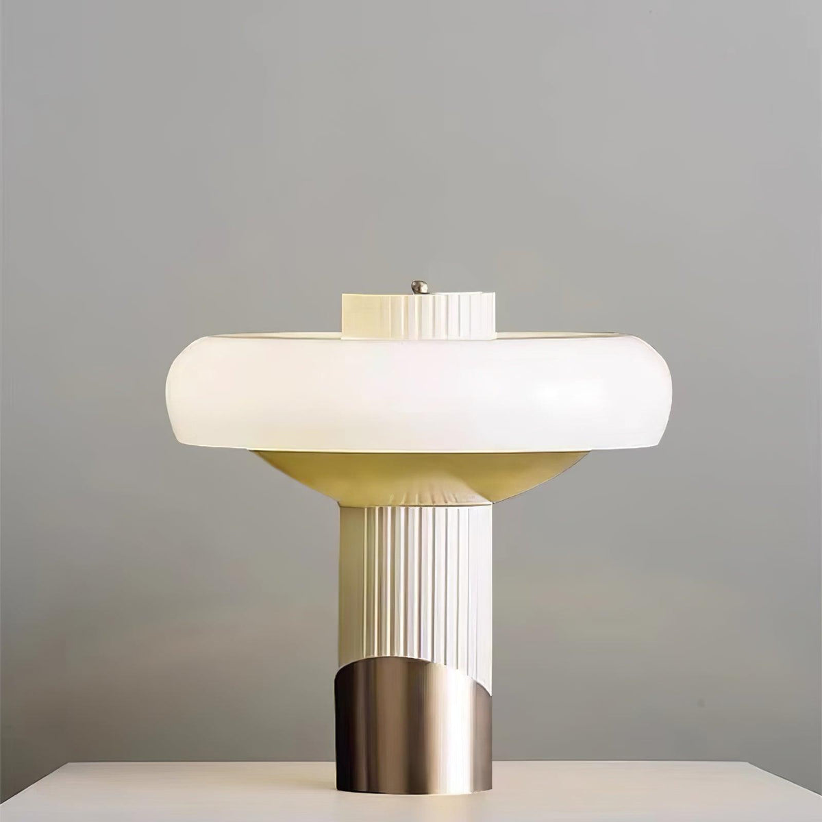 Velisine lámpara de mesa contemporánea de vidrio