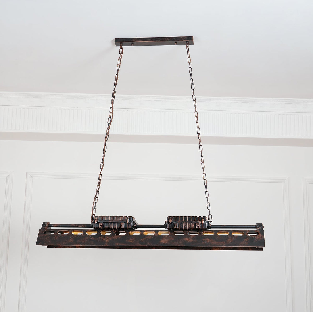 Epoch Lámpara de Araña Industrial Steampunk para Interior