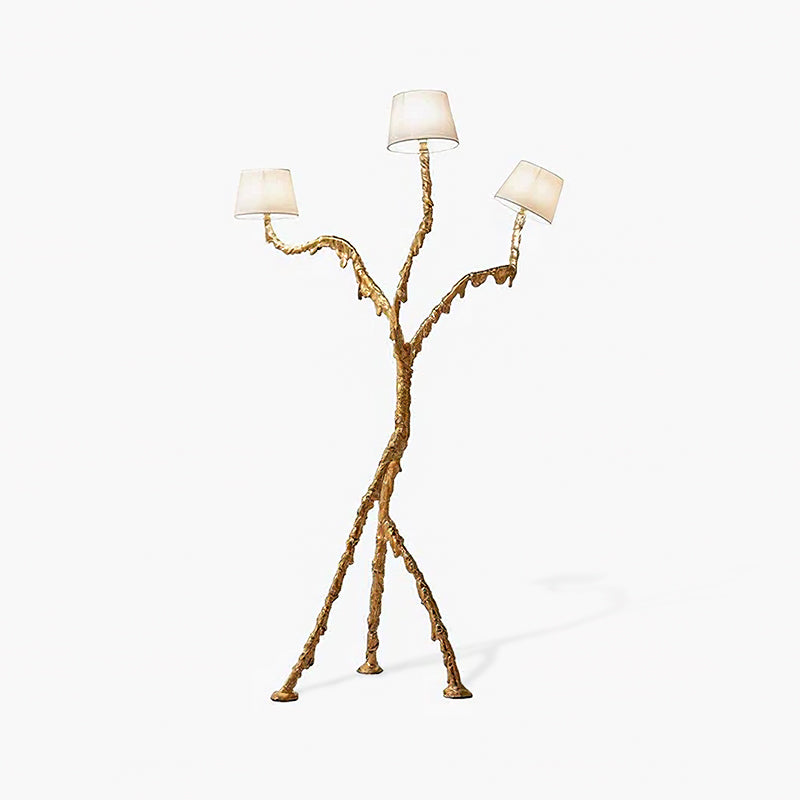 Dendria lámpara de pie Triple-Arm Branch Sculptural