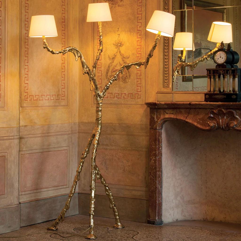Dendria lámpara de pie Triple-Arm Branch Sculptural