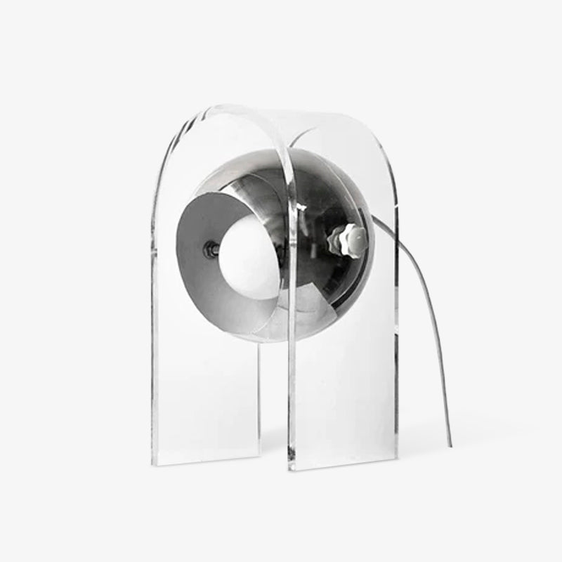 Tynza lámpara de mesa de acero futurista