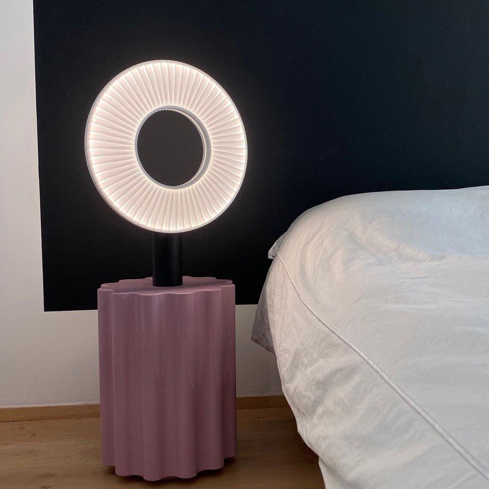 Levara lámpara de mesa de tejido