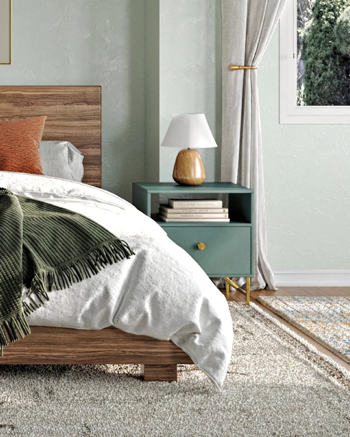 Lindenier lámpara de mesa de madera