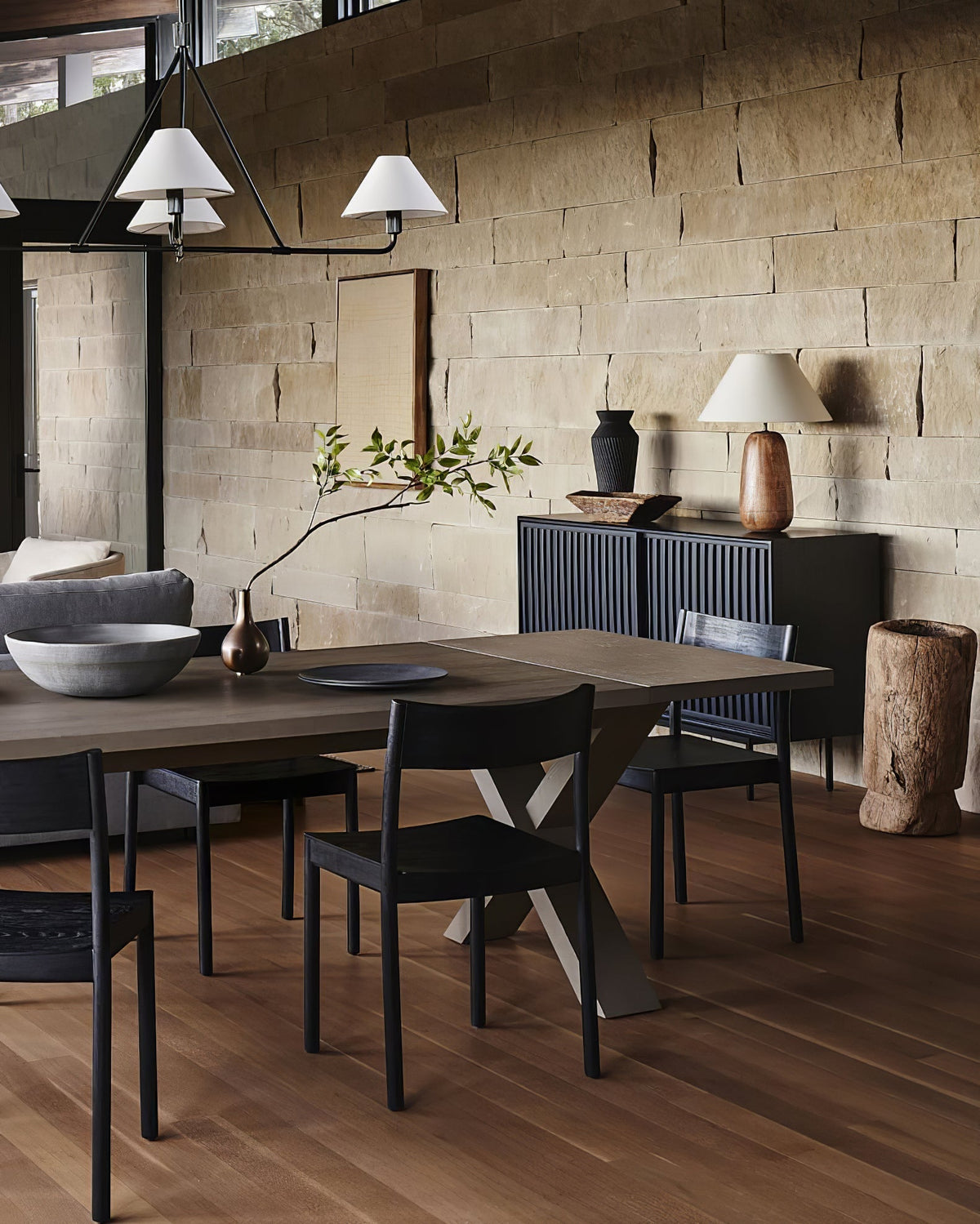 Lindenier lámpara de mesa de madera