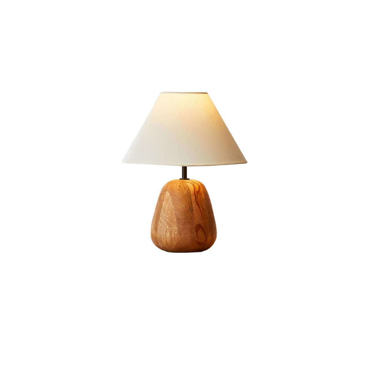 Syloraya lámpara de mesa moderna de madera